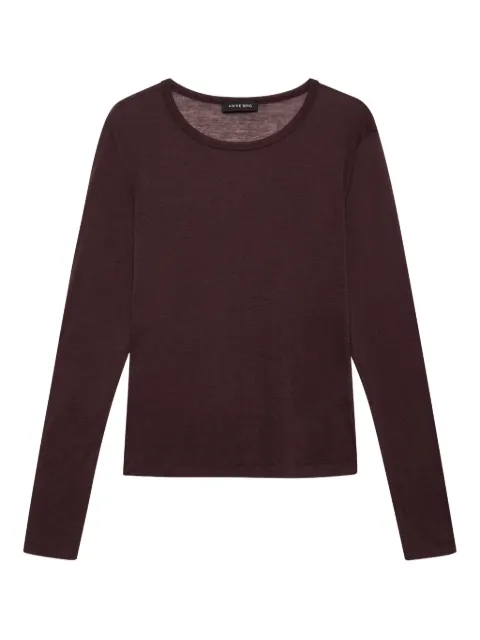 ANINE BING Sylvie long-sleeve T-shirt