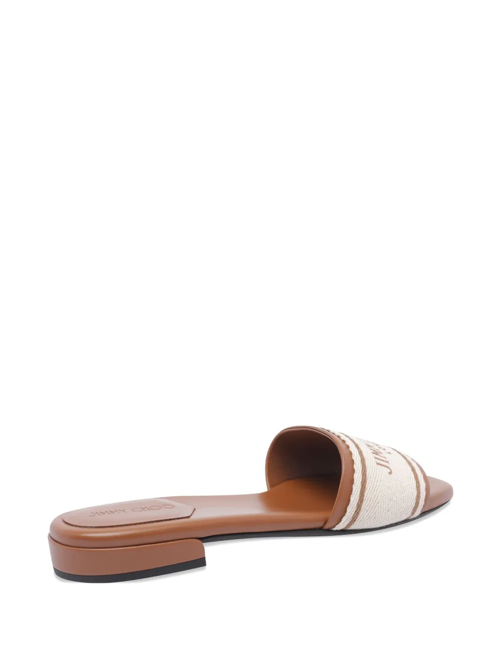 Jimmy Choo Joa flat sandals Neutrals