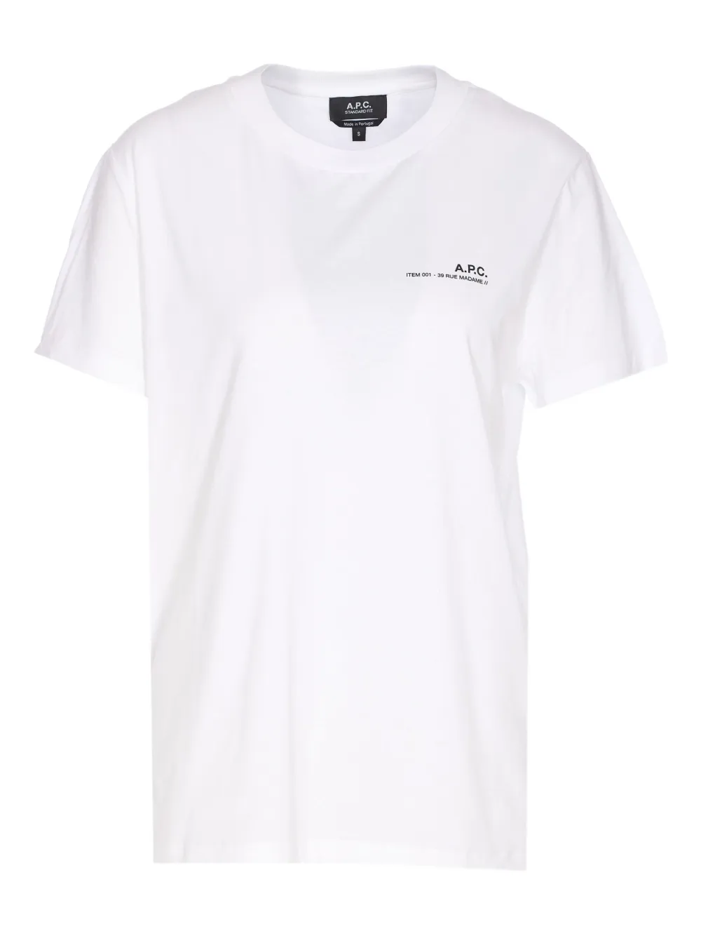 A.P.C. playera con logo estampado | blanco | Image 1