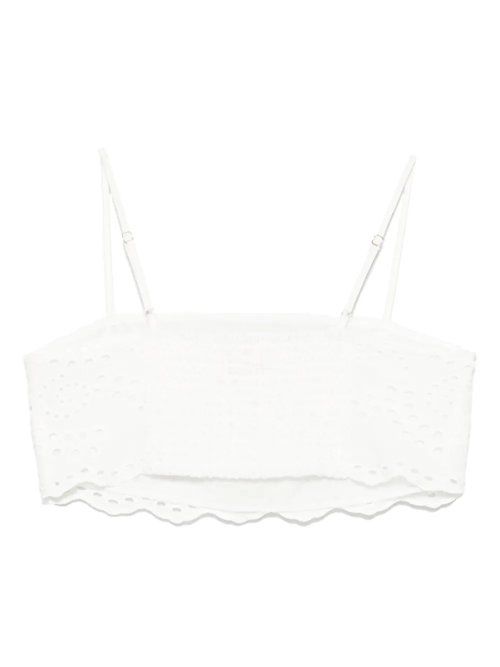 MC2 Saint Barth cotton cropped top | Vests & Tank Tops | Image 2