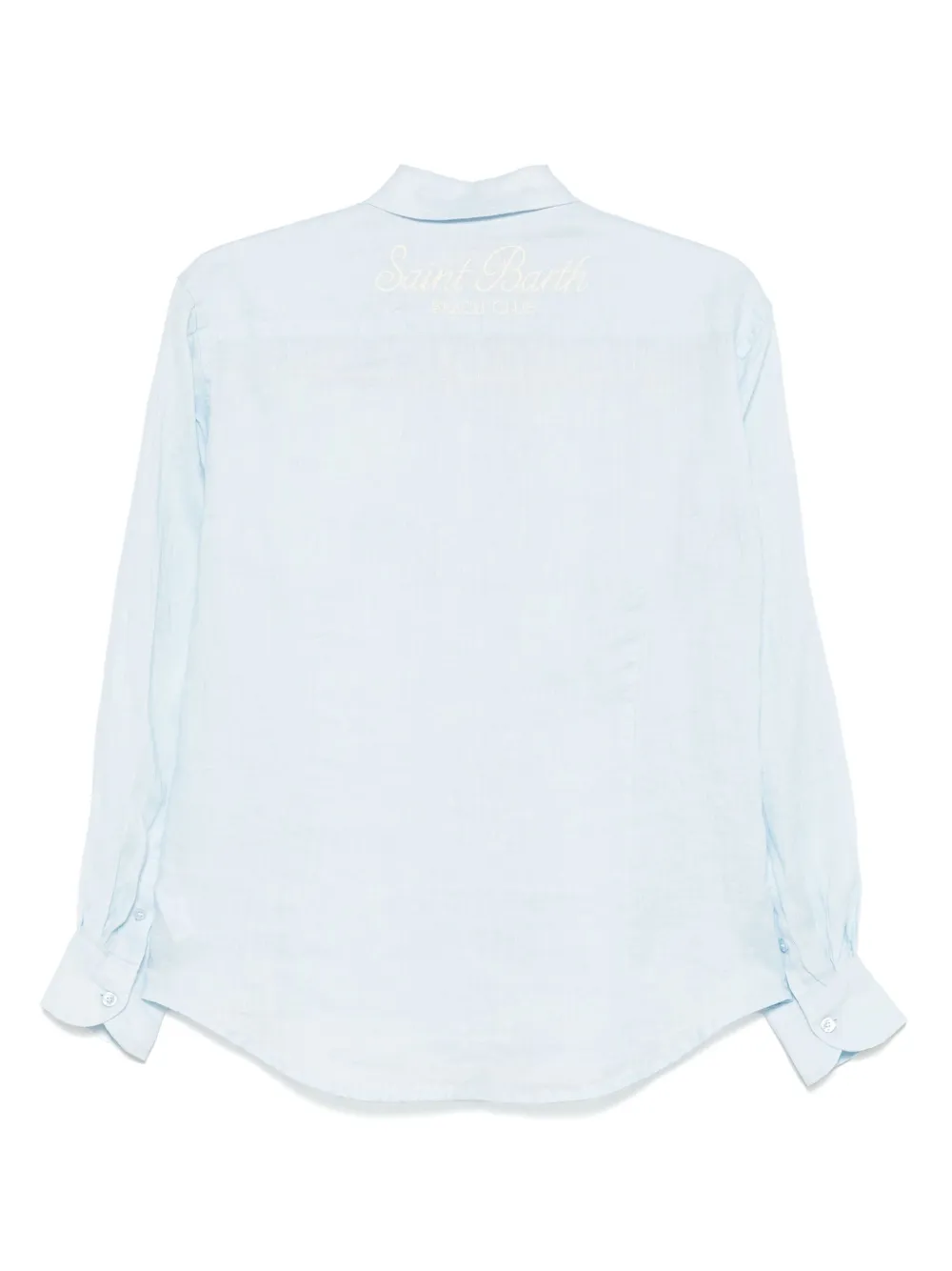 MC2 Saint Barth linen shirt - Blauw