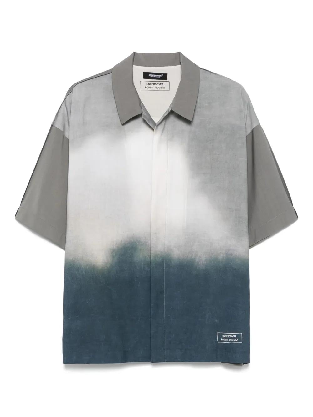 Undercover camisa con estampado tie-dye | gris | Image 1