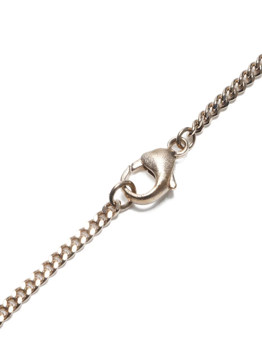 Pre-owned Chanel 2005 Cc Mark Necklace