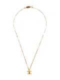 CHANEL Pre-Owned 1980s Interlocking CC necklace - Gold