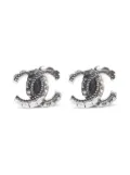 CHANEL Pre-Owned 2014 small CC Mark earrings - Silver
