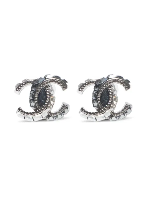 CHANEL Pre-Owned 2014 kleine CC Mark Ohrringe
