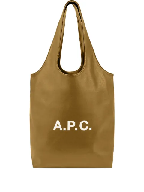 A.P.C. شنطة كتف بطبعة شعار الماركة