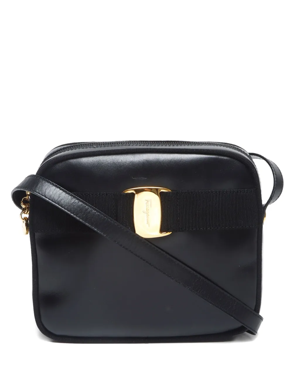 Ferragamo Pre-Owned 1990-2015 Vara shoulder bag | Black | Image 1