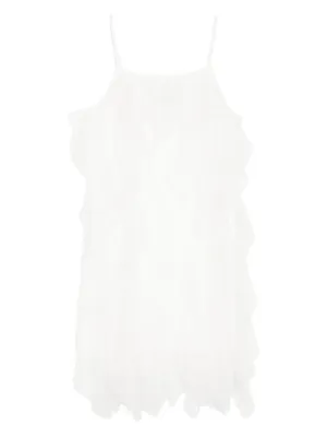 Comme Des Garçons Comme Des Garçons floral-embroidered Mesh T