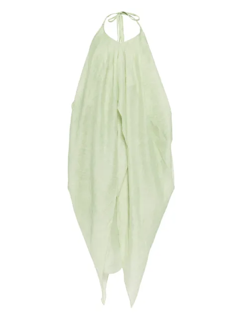 tout a coup halter midi dress