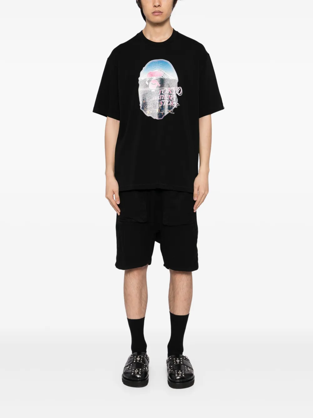 A BATHING APE® logo-printed T-shirt | T-Shirts | Image 2