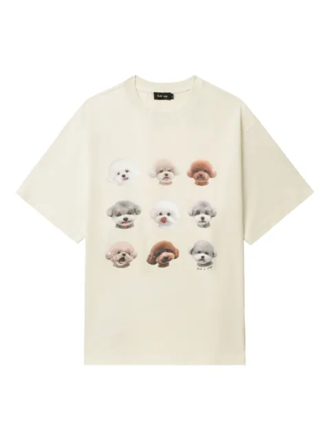 tout a coup dog-print T-shirt