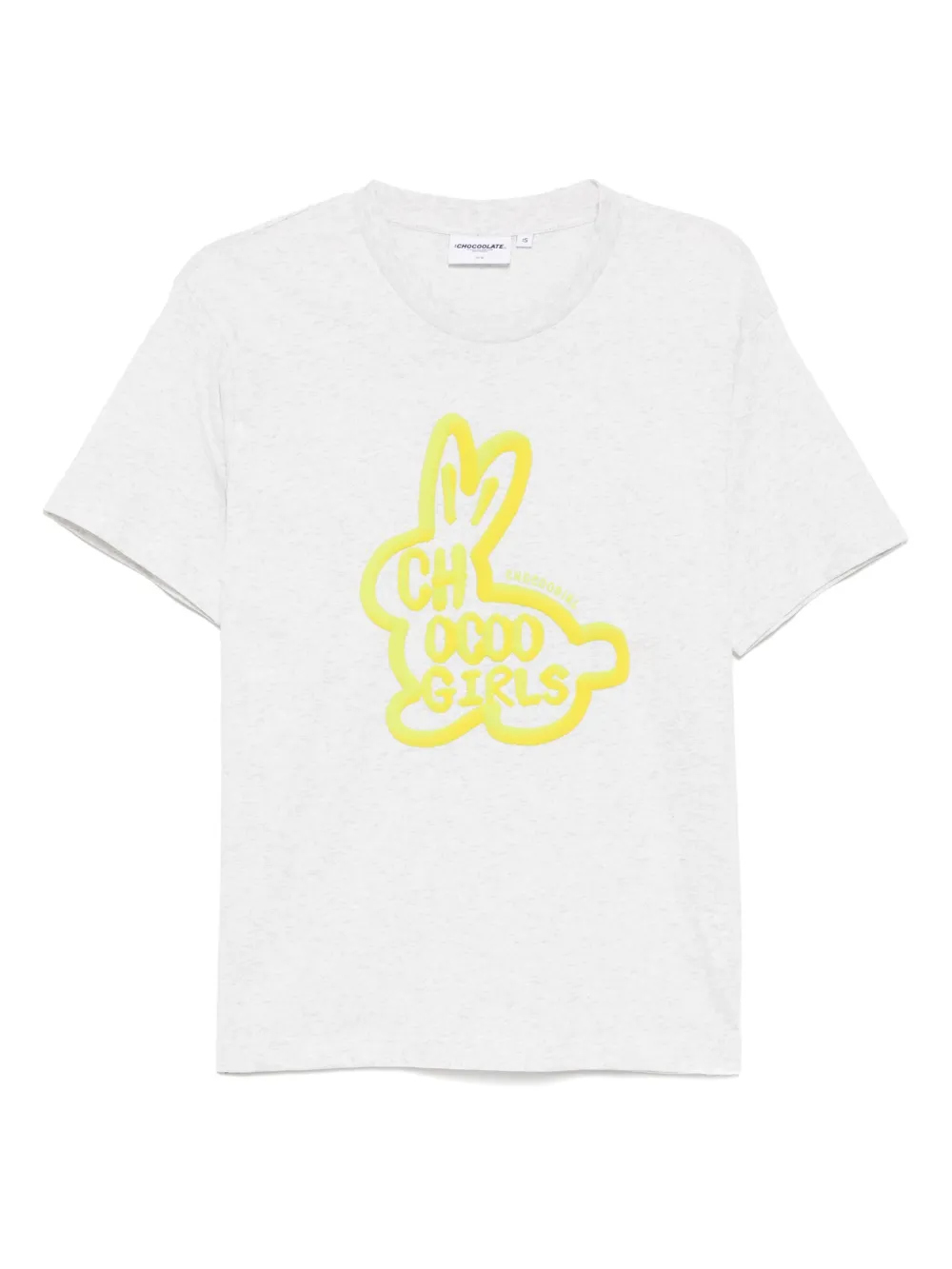 CHOCOOLATE graphic-print T-shirt | Grey | Image 1