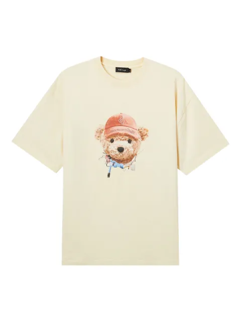 tout a coup teddy bear-print T-shirt