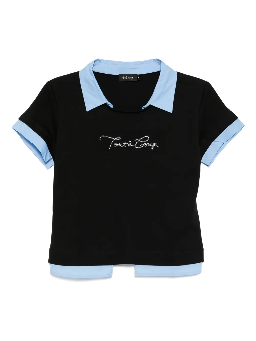 logo-printed T-shirt