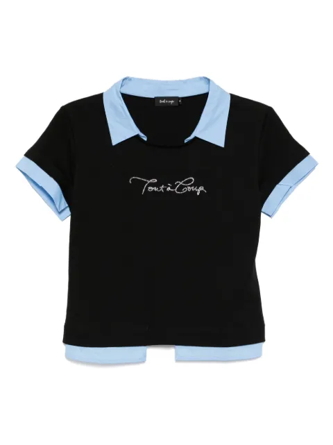 tout a coup logo-printed T-shirt
