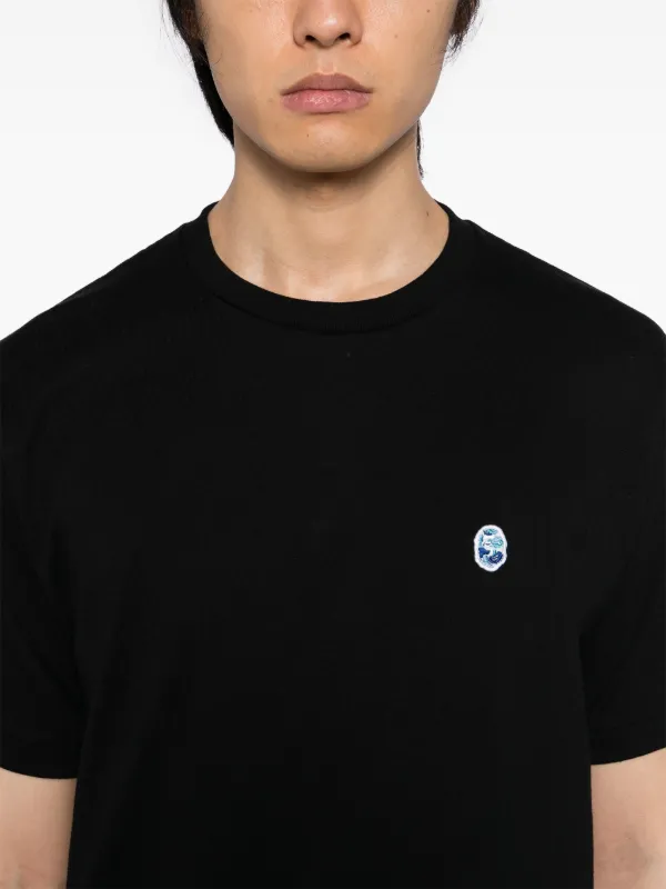 A BATHING APE® ロゴ Tシャツ | ブラック | FARFETCH JP