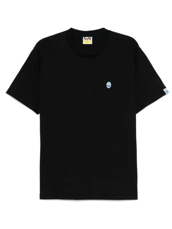 美品　人気！A BATHING APE ロゴ　黒Tシャツ　L A BATHING APE® ロゴ Tシャツ | ブラック | FARFETCH JP
