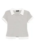 tout a coup logo-printed T-shirt - Grey