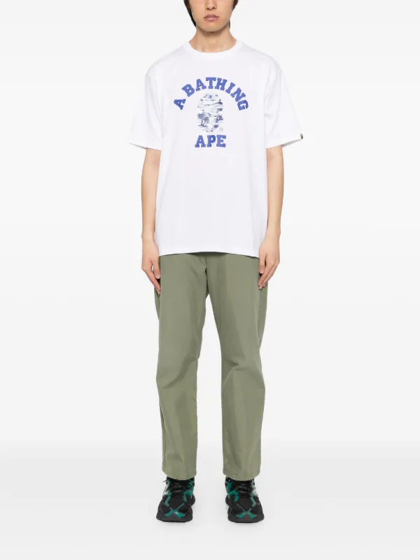 A BATHING APE® ロゴ Tシャツ | ホワイト | FARFETCH JP