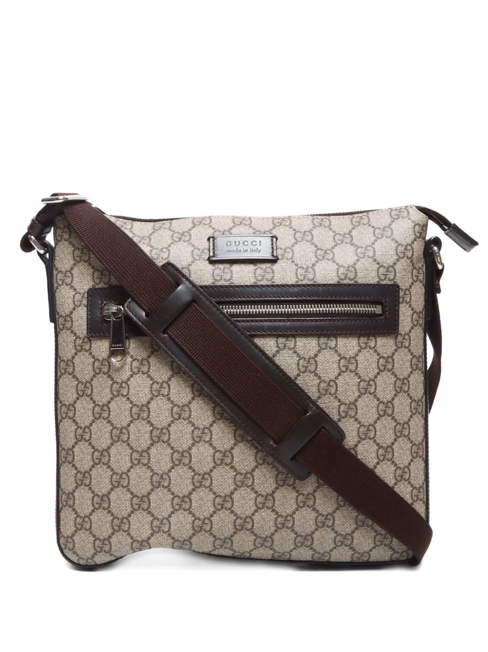 Pre-owned Gucci 2010-2020s Gg Supreme Shoulder Bag