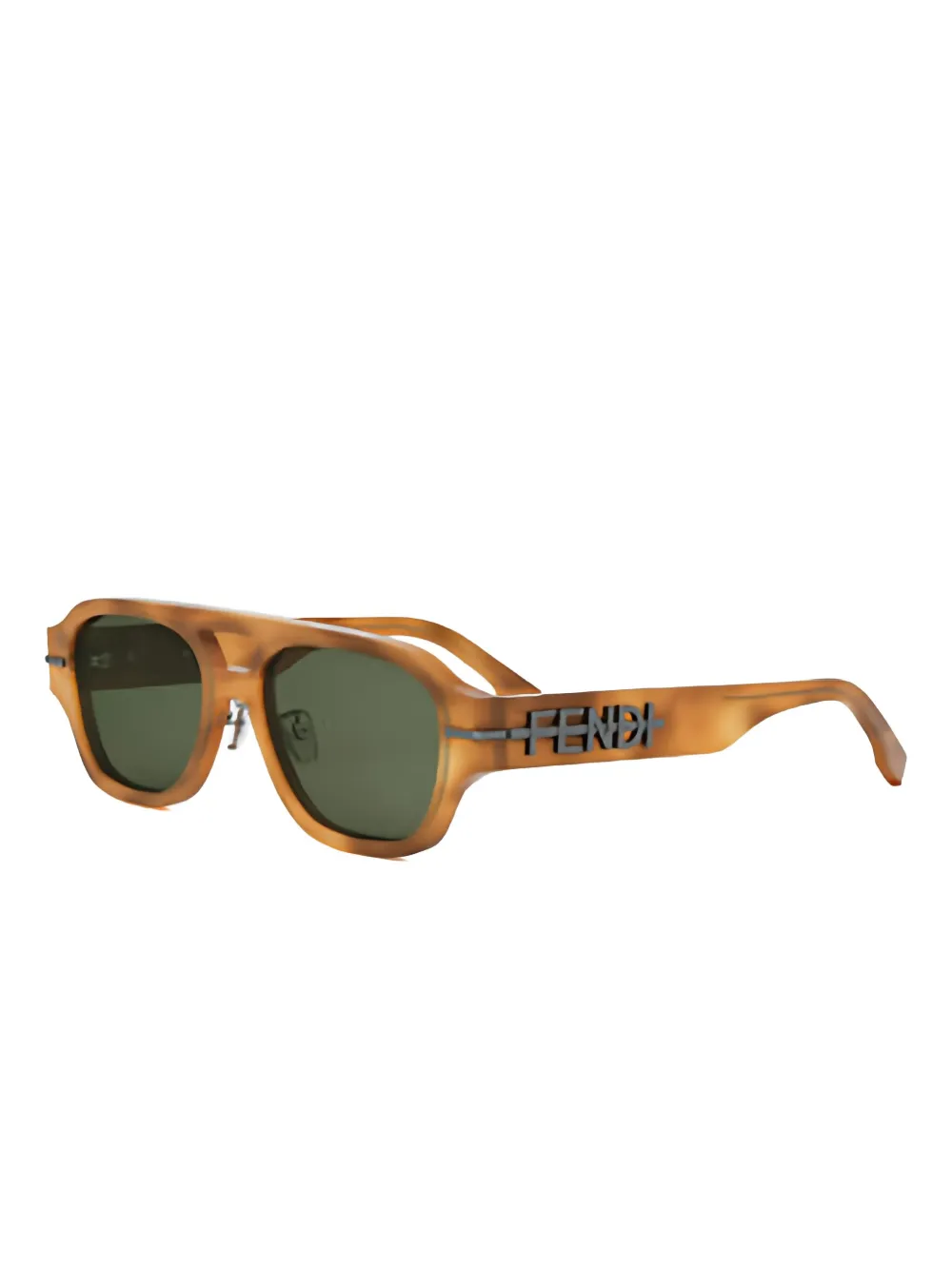 FENDI graphy sunglasses - Bruin