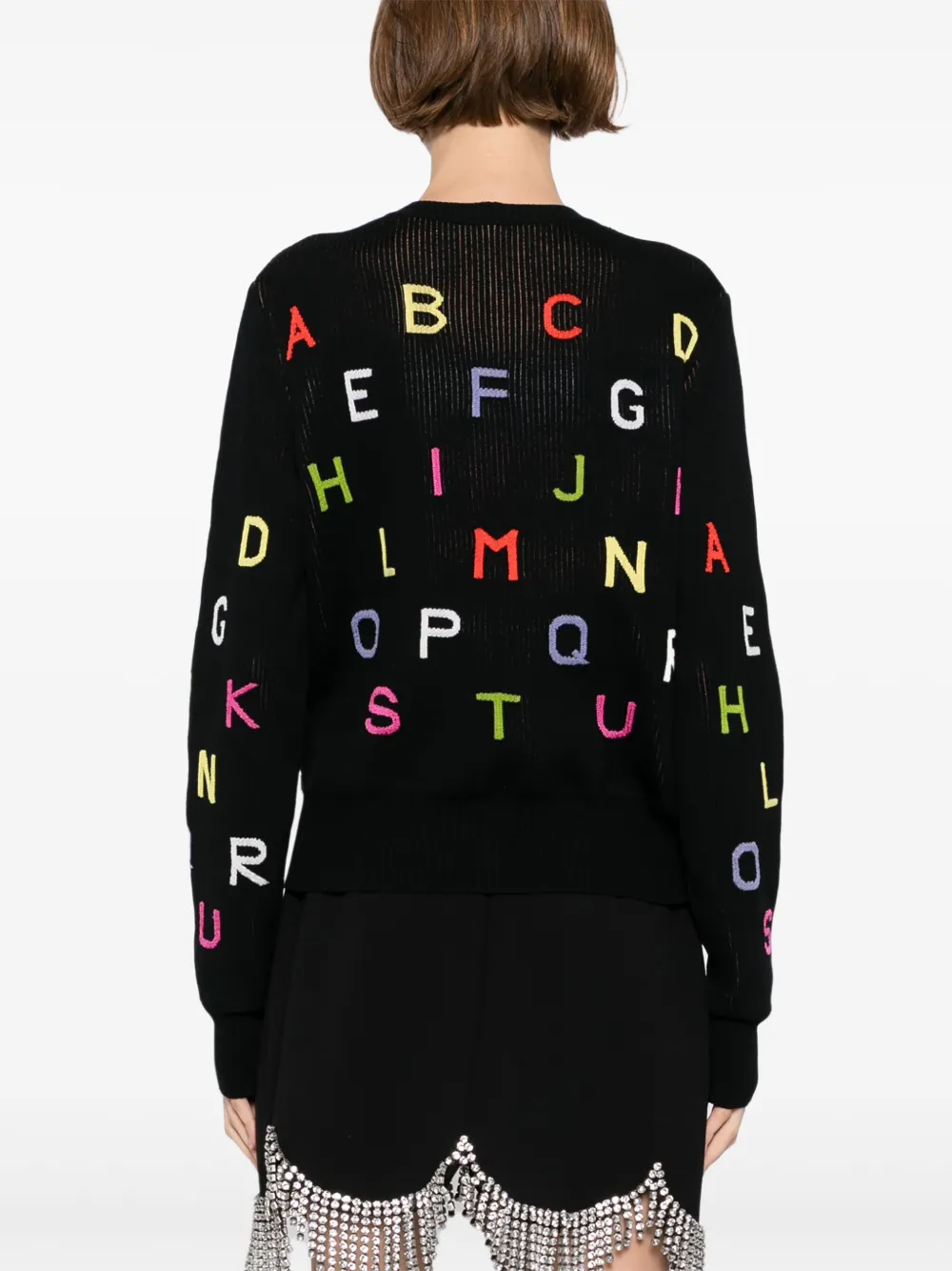 Pre-owned Chanel 2001 Embroidered Cardigan