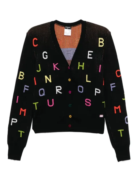 CHANEL Pre-Owned 2001 embroidered cardigan