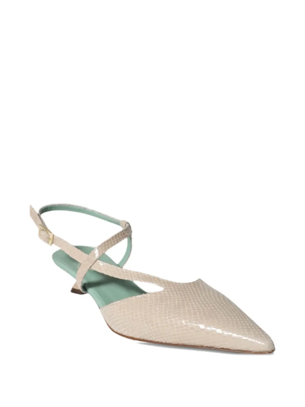 Paola D'Arcano snakeskin kitten pumps | Heeled Pumps | Image 2