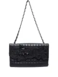 CHANEL Pre-Owned 2005-2006 Chocolate Bar Camelia shoulder bag - Black