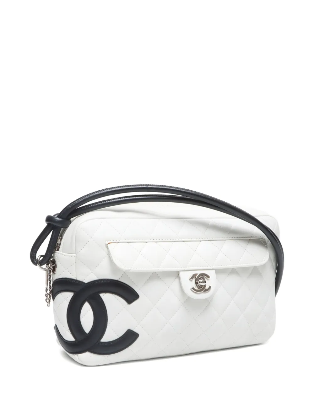 Pre-owned Chanel 2004-2005 Cambone Turn Lock Shoulder Bag