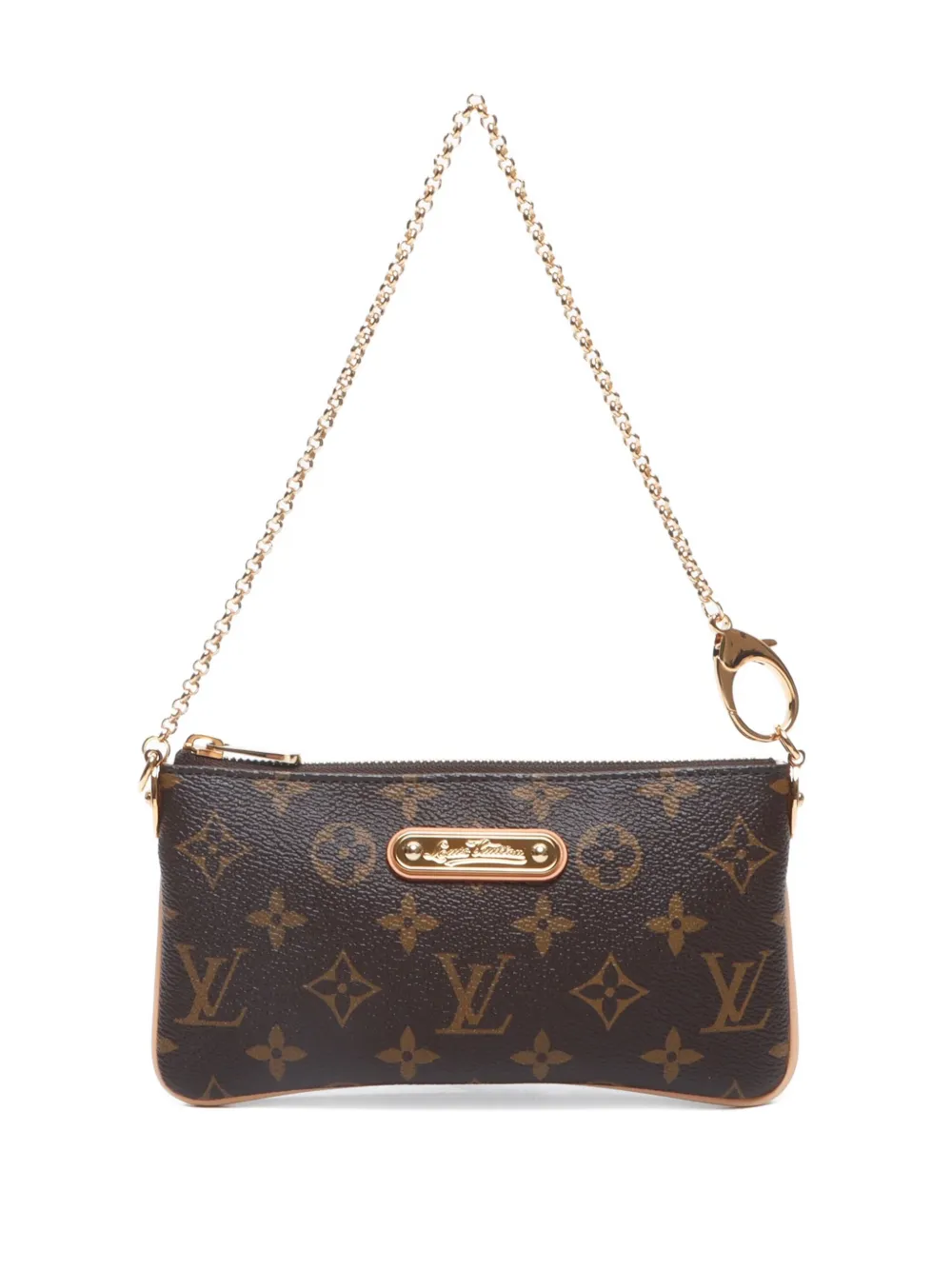 Louis Vuitton Pre-Owned 2011 Mira monogram chain shoulder bag | Brown | Image 1
