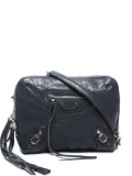 Balenciaga Pre-Owned 2000-2010s leather shoulder bag - Black