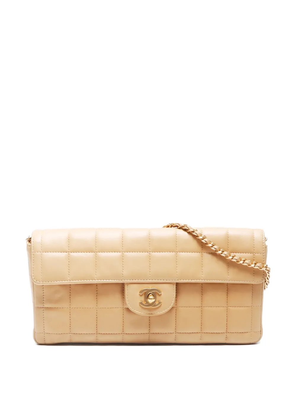 CHANEL Pre-Owned 2000s マトラッセ チェーン ショルダーバッグ - ニュートラル CHANEL Pre-Owned 2000s マトラッセ チェーン ショルダーバッグ - ニュートラル