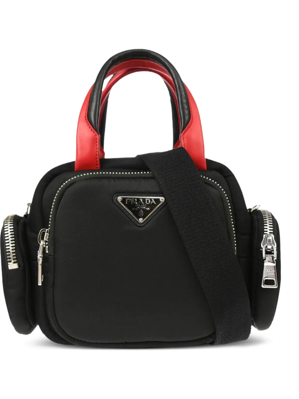 Prada Pre-Owned 2010s Triangle tote bag | Black | Image 1