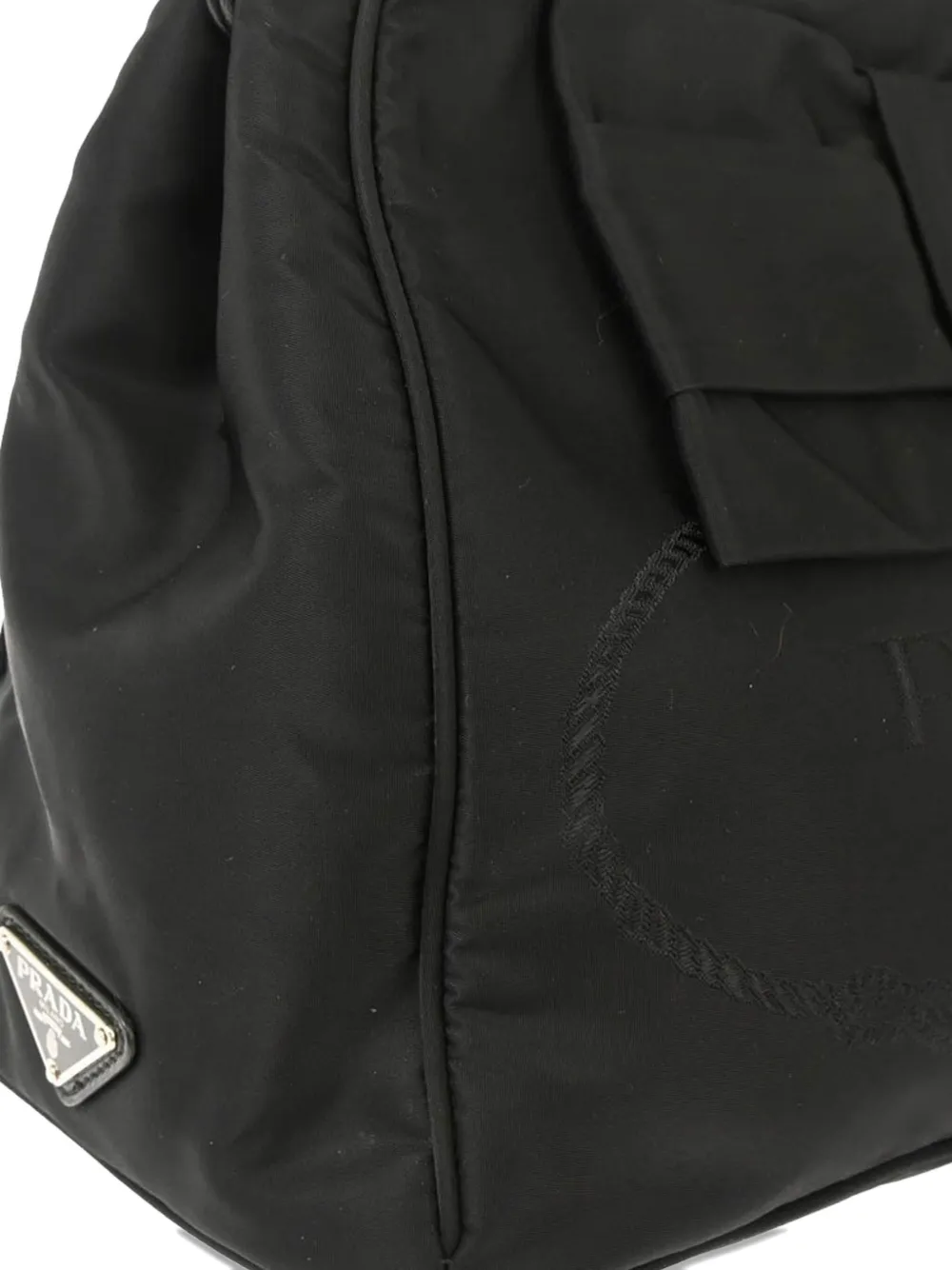 Pre-owned Prada 2010s Bow-detail Handbag