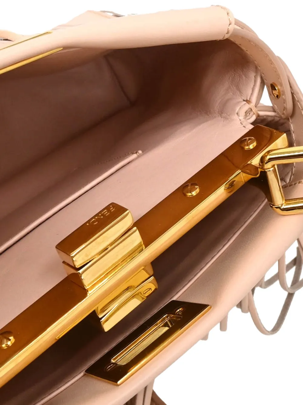 Pre-owned Fendi 2010s Mini Peekaboo Two-way Tote Bag