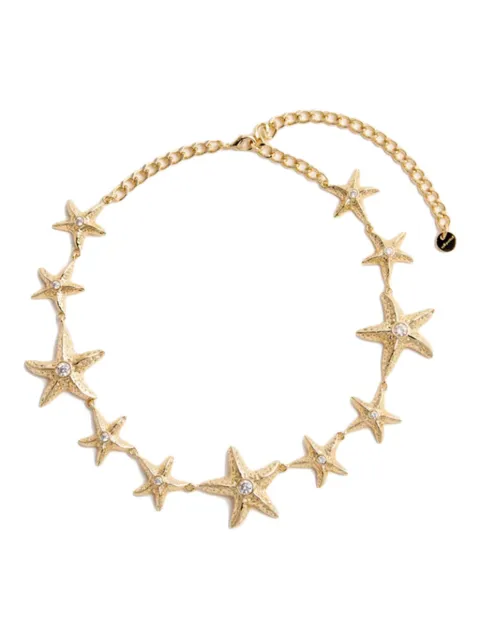 Self-Portrait starfish necklace
