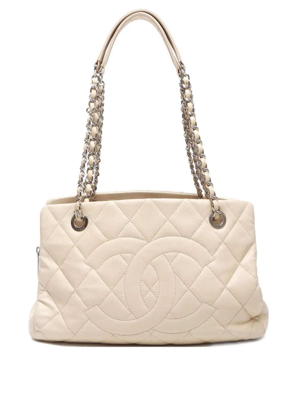 CHANEL Pre-Owned 2011-2012 タイムレス ショルダーバッグ - ニュートラル CHANEL Pre-Owned 2011-2012 タイムレス ショルダーバッグ - ニュートラル