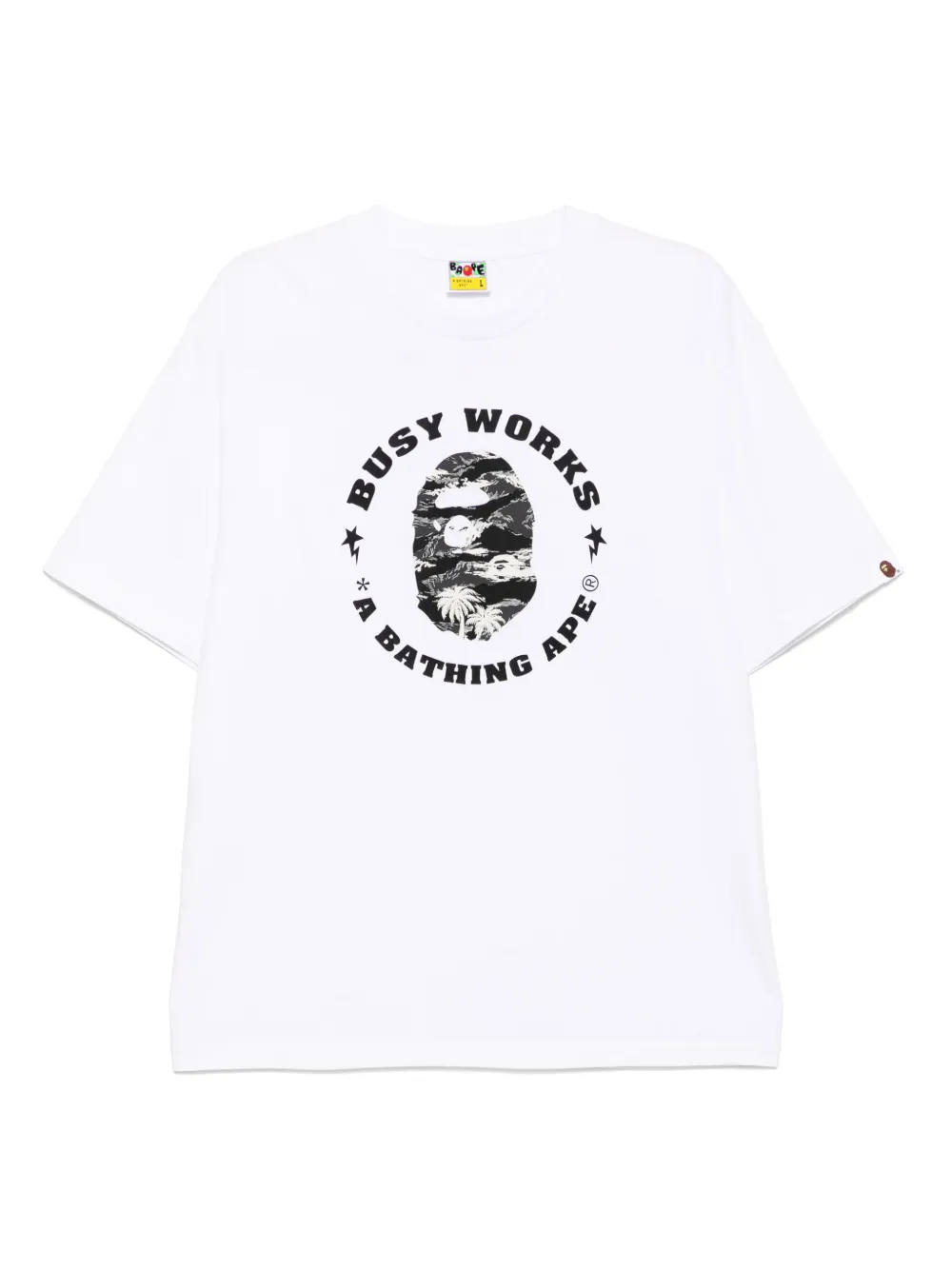 logo-printed t-shirt