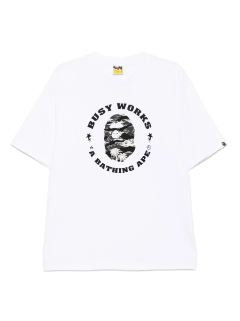 A BATHING APE® logo-printed t-shirt