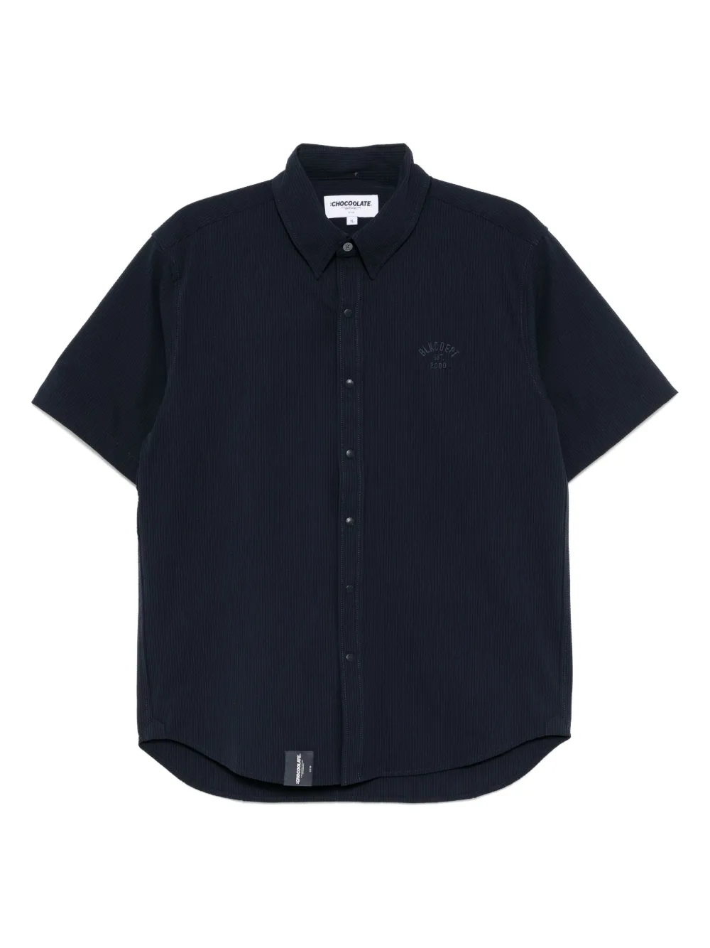 CHOCOOLATE camisa con logo bordado | azul | Image 1