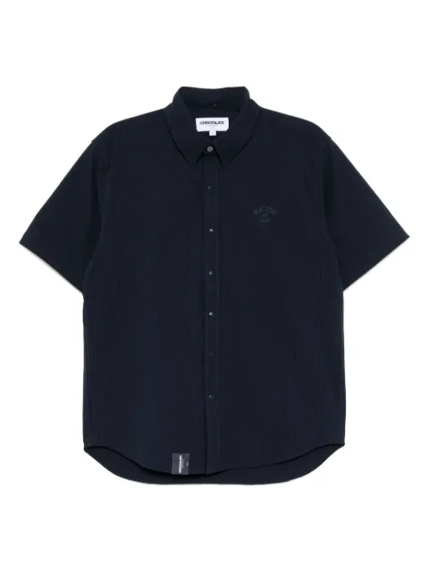 CHOCOOLATE logo-embroidered shirt