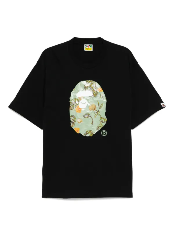 A BATHING APE® ロゴ Tシャツ | ブラック | FARFETCH JP