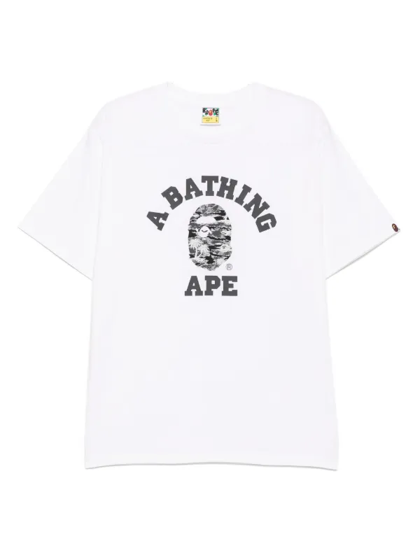 A BATHING APE® ロゴ Tシャツ | ホワイト | FARFETCH JP