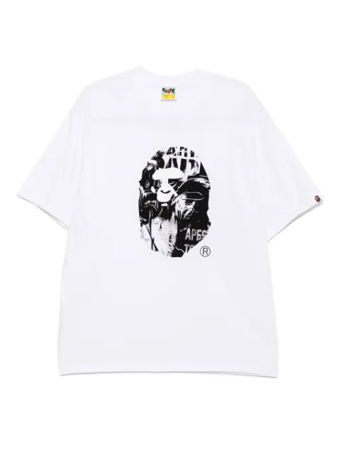 A BATHING APE® logo-printed t-shirt