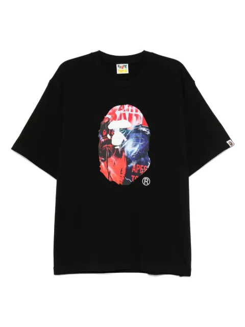 A BATHING APE® logo-printed T-shirt
