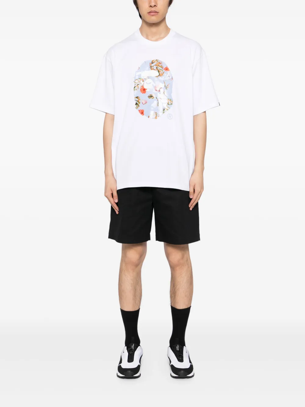 A BATHING APE® logo-printed t-shirt | T-Shirts | Image 2