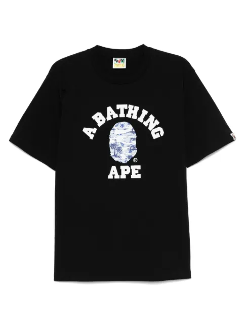 A BATHING APE® logo-printed T-shirt