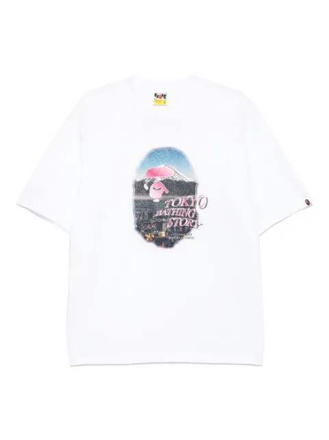 A BATHING APE® logo-printed t-shirt